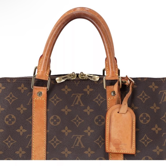 Louis Vuitton Monogram Keepall 55 Travel Boston Bag M41424 LV Duffle - Picture 2 of 12